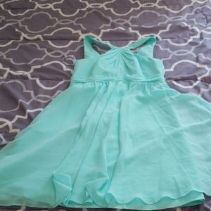 David's bridal blue dress 👗